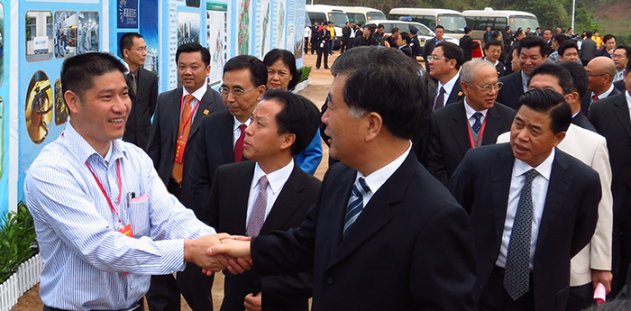 IKE-Government officials attend our opening ceremony News About Industrial Dehydrator-1