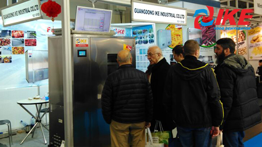 IKE dans l'exposition de machines de déshydratation commerciale en mars 2018