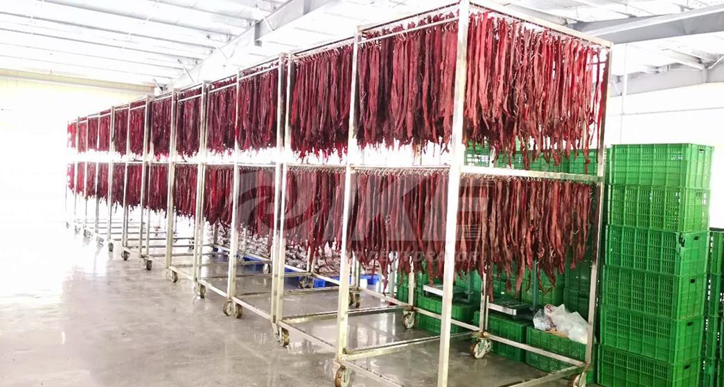 low industrial dehydrator temperature for beef