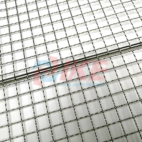 Stainless Steel Flat Mesh Tray for IKE Dryer