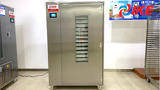 Máquina de secado de frutas y verduras WRH-100B con bandejas de plástico