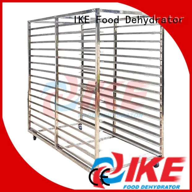 IKE steel commercial shelving units hole for vegetable